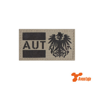 Länderkennzeichen Österreich Patch AUT