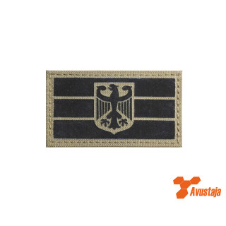 Insignia Patch Federal Coat Of Arms Of Germany inverted