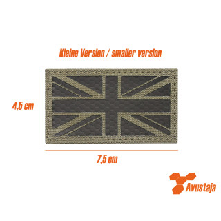Länderkennzeichen United Kingdom Patch Version-A klein